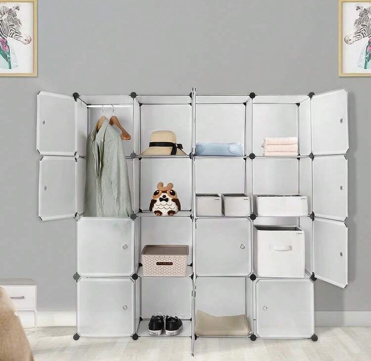 16 Cube Closet Shelves