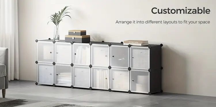12 Cube Closet Shelves