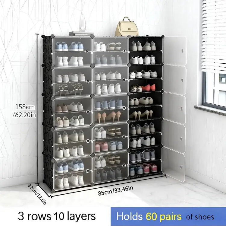 Multifunctional Household Shoe Storage Racks (60 Shoes)