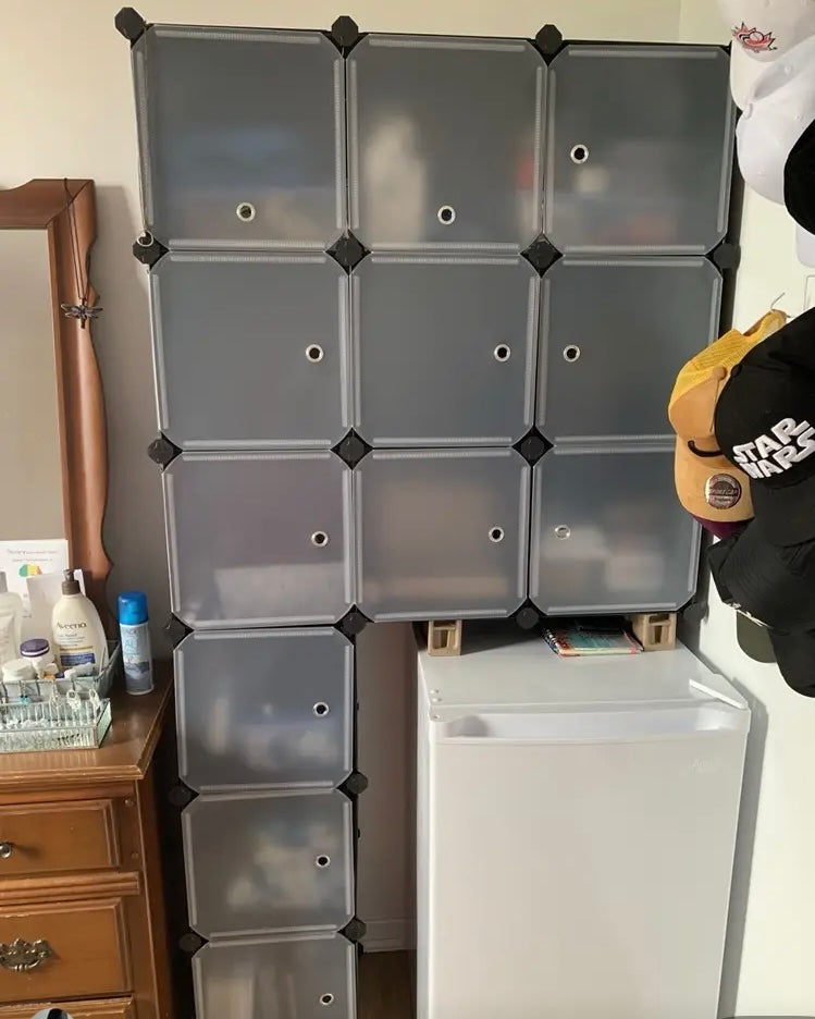 12 Cube Closet Shelves