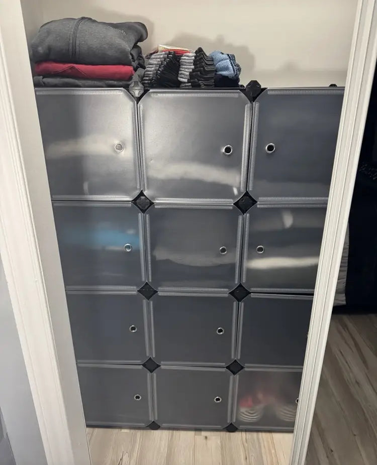 12 Cube Closet Shelves