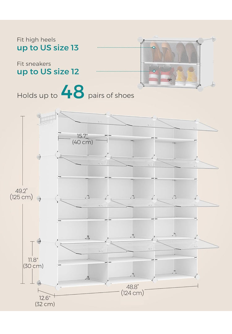 Multifunctional Household Shoe Storage Racks (48 Shoes)