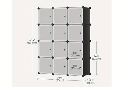12 Cube Closet Shelves